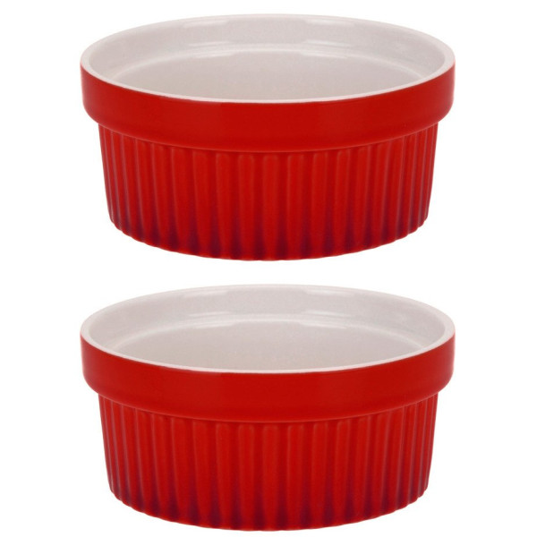 Kolorowe ceramiczne miseczki, kokilki wielofunkcyjne 260 ml - 2szt. 507769