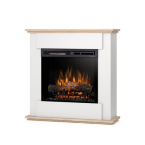 Kominek elektryczny 1400W 23″ XHD biały, dąb sonoma Fonte Warmtec 796269 Kominek elektryczny 1400W 23″ XHD biały, dąb sonoma Fonte Warmtec 796269