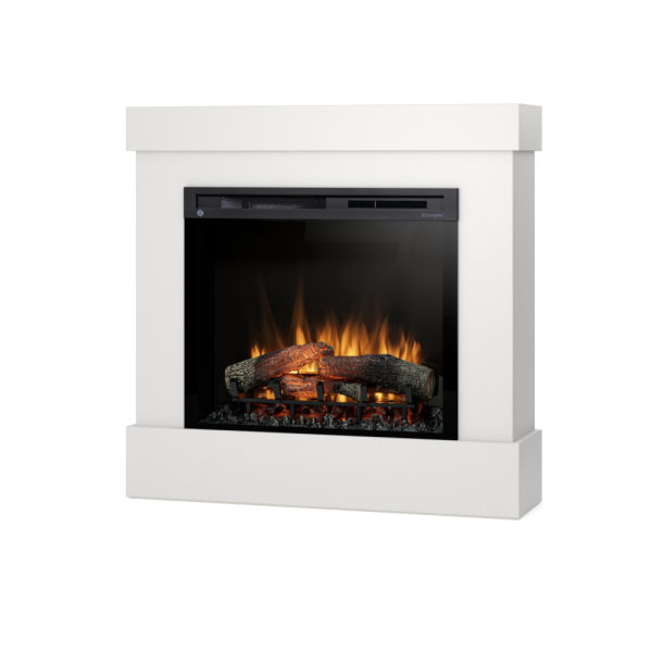 Kominek elektryczny 1400W Diro 28" XHD Biały Warmtec 794324