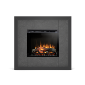 Kominek elektryczny 1400W Litos 28″ XHD Czarny, Łupek Black Warmtec 793373 Kominek elektryczny 1400W Litos 28″ XHD Czarny, Łupek Black Warmtec 793373