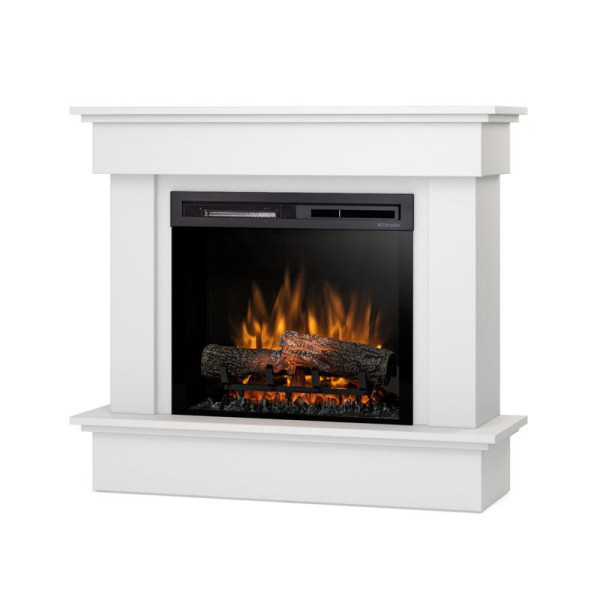 Kominek elektryczny grzewczy 1400W ścienny 23" XHD biały Warmtec Tormes 823931