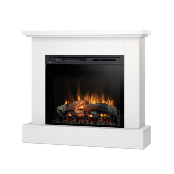 Kominek elektryczny Jukon 28" XHD Optiflame Biały Warmtec 310260