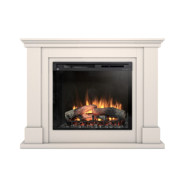 Kominek elektryczny kaszmirowy 28 XHD ścienny 1400W Warmtec Luena 867079