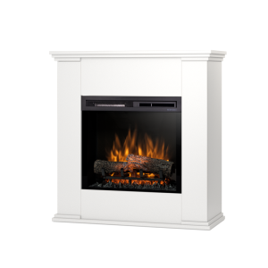 Kominek elektryczny Kelia 23″ XHD Optiflame Biały Warmtec 310276 Kominek elektryczny Kelia 23″ XHD Optiflame Biały Warmtec 310276