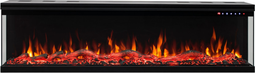 Kominek Elektryczny Led Ścienny Unique 153 Cm Aflamo 654060