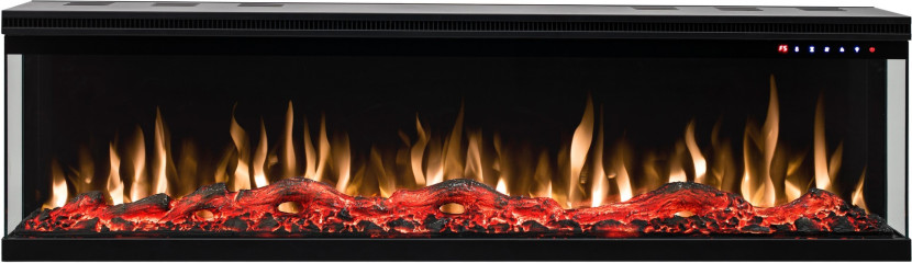 Kominek Elektryczny Led Ścienny Unique 254 Cm Aflamo 638263
