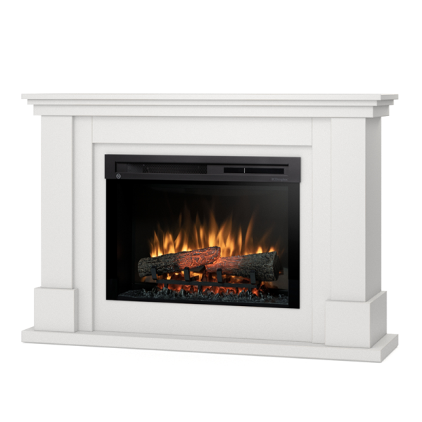 Kominek elektryczny Luena 26" XHD Optiflame Biały Warmtec 310265