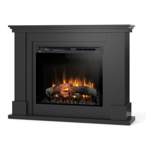 Kominek elektryczny Luena 28″ XHD Optiflame Czarny Warmtec 310271 Kominek elektryczny Luena 28″ XHD Optiflame Czarny Warmtec 310271