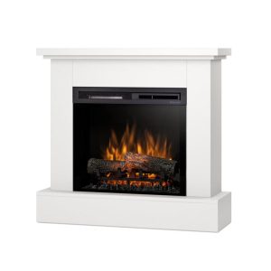 Kominek elektryczny ścienny 23″ XHD realistyczny ogień biały Warmtec Jukon 823932 Kominek elektryczny ścienny 23″ XHD realistyczny ogień biały Warmtec Jukon 823932