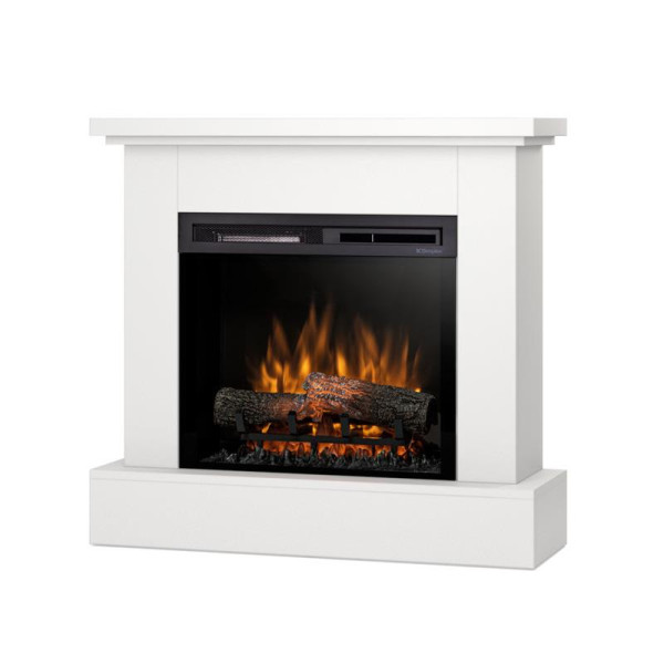 Kominek elektryczny ścienny 23" XHD realistyczny ogień biały Warmtec Jukon 823932