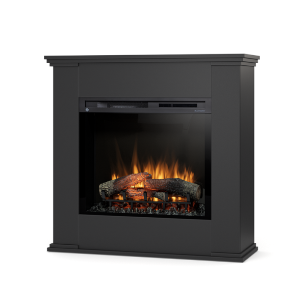 Kominek elektryczny ścienny 28" XHD 1400W LED czarny Warmtec Kelia 816701