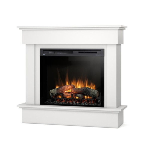 Kominek elektryczny Tormes 28" XHD Optiflame Biały Warmtec 310254