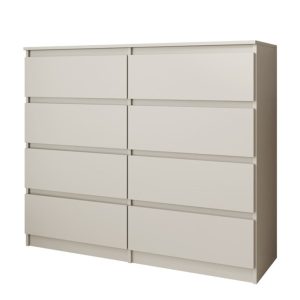 Komoda 100 cm z 8 szufladami Kaszmir LEMON 1031258 Komoda 100 cm z 8 szufladami Kaszmir LEMON 1031258