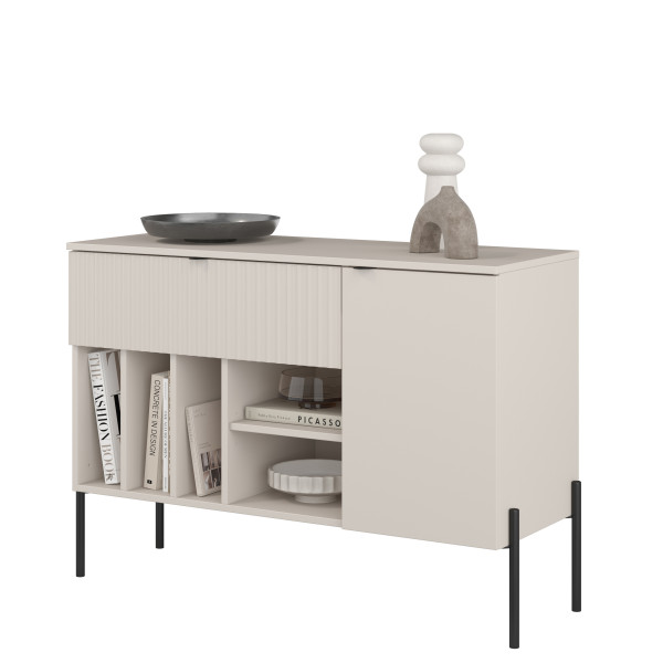 Komoda 105 cm z szufladą do salonu ORE kaszmir 790269