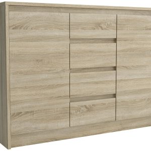 Komoda 112 cm ARTEGO dąb sonoma 786057 Komoda 112 cm ARTEGO dąb sonoma 786057