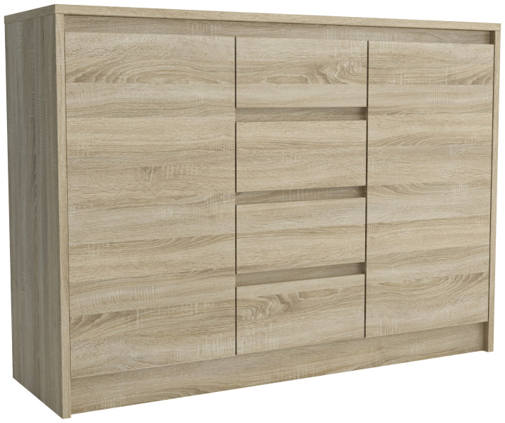 Komoda 112 cm ARTEGO dąb sonoma 786057