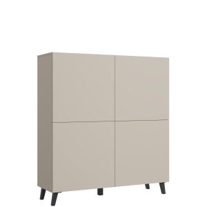Komoda 120 cm do salonu PUNES na nóżkach 874294 Komoda 120 cm do salonu PUNES na nóżkach 874294