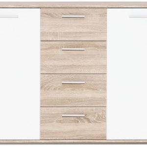 Komoda 120 cm z szufladami dąb sonoma JOVITA 762752