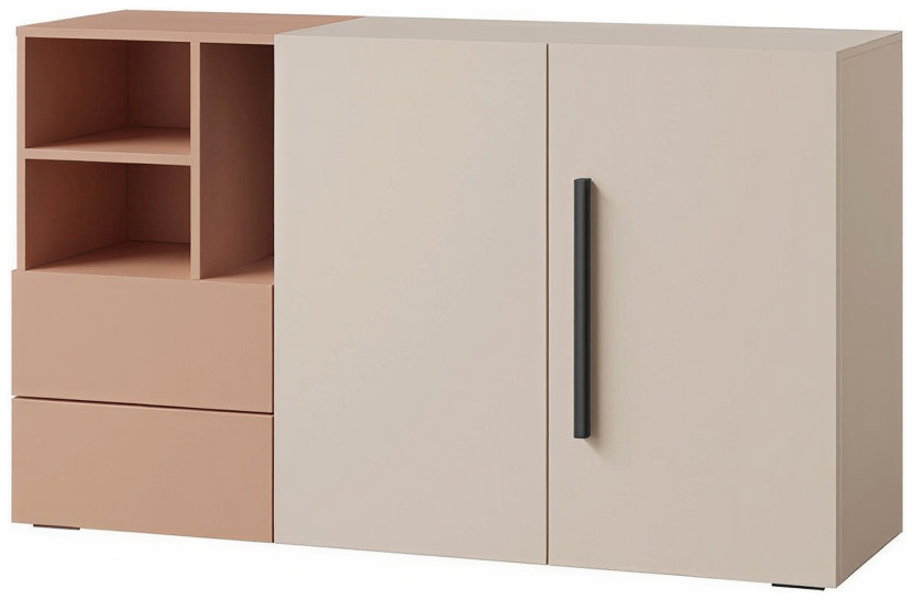 Komoda 135 cm młodzieżowa z szufladami LUMI 1021338