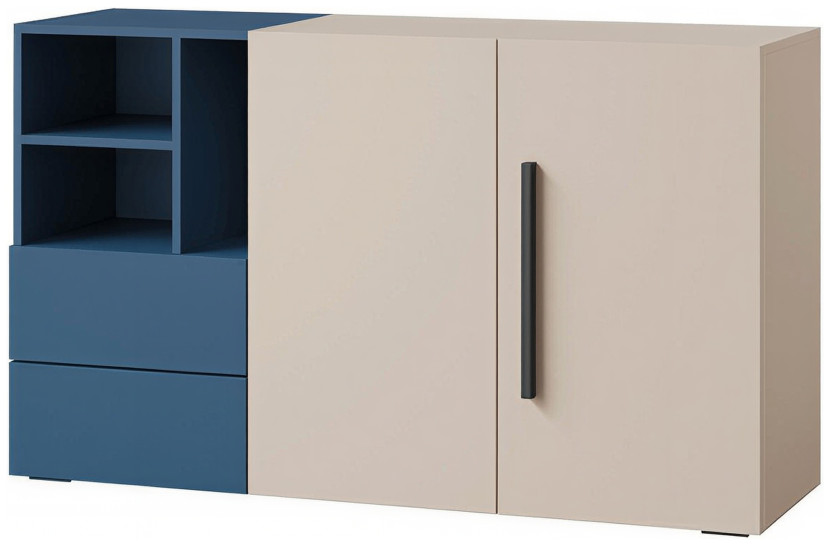 Komoda 135 cm młodzieżowa z szufladami LUMI 1021337