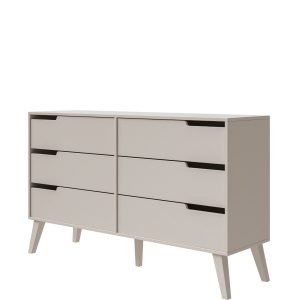 Komoda 137 cm z szufladami NIVARO kaszmir 774205