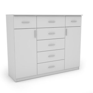 Komoda 140 Biel – Okucia Premium 949324