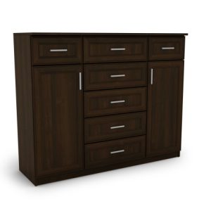 Komoda 140 Orzech Ciemny – Okucia Premium 949325