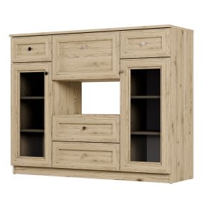 Komoda 140/Witryna Dąb Grand Naturalny 957828 Komoda 140/Witryna Dąb Grand Naturalny 957828