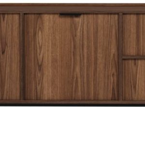 Komoda 150 cm do salonu dwudrzwiowa ELVIO orzech warmia 773725 Komoda 150 cm do salonu dwudrzwiowa ELVIO orzech warmia 773725