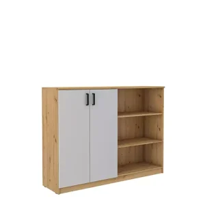 Komoda 158 cm dwudrzwiowa z półkami MULL 1101836 Komoda 158 cm dwudrzwiowa z półkami MULL 1101836