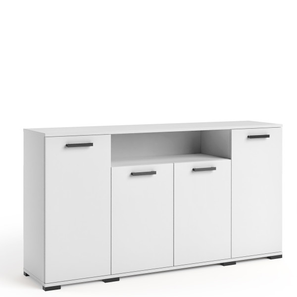 Komoda 160 cm do salonu FIORA biały 995290