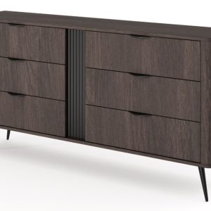 Komoda 163 6S ERIS ryflowana na wysokich nóżkach 795749 Komoda 163 6S ERIS ryflowana na wysokich nóżkach 795749