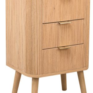 Komoda 3-szufladowa z naturalnego drewna 667732 Komoda 3-szufladowa z naturalnego drewna 667732