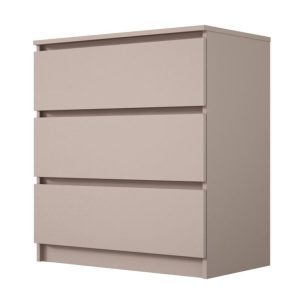 Komoda, 3 szuflady, toffi, 70 x 79 x 39 cm 637140 Komoda, 3 szuflady, toffi, 70 x 79 x 39 cm 637140