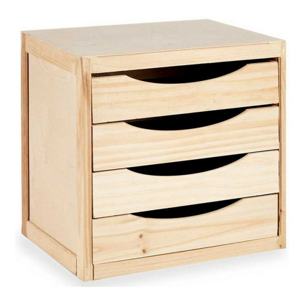 Komoda 37 x 30 x 39 cm drewno sosnowe 331523