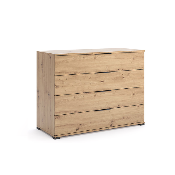 Komoda 4 szuflady 84x110 cm Dąb Artisan 769888