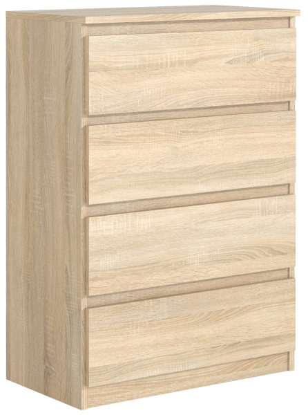 Komoda 4 szuflady dąb sonoma 713719