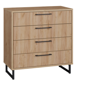 Komoda 4S 80cm dąb craft 877059 Komoda 4S 80cm dąb craft 877059