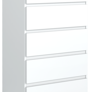 Komoda 5 szuflad biała 713756 Komoda 5 szuflad biała 713756