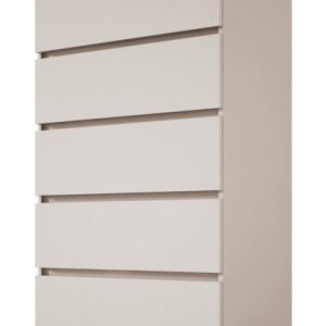 Komoda, 5 szuflad, kaszmir, 70 x 124 x 39 cm 637130 Komoda, 5 szuflad, kaszmir, 70 x 124 x 39 cm 637130