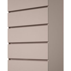 Komoda, 5 szuflad, toffi, 70 x 124 x 39 cm 637127 Komoda, 5 szuflad, toffi, 70 x 124 x 39 cm 637127