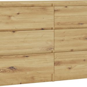 Komoda : 6 szuflad, Dąb Artisan, 120 x 78 x 39 cm 357393 Komoda : 6 szuflad, Dąb Artisan, 120 x 78 x 39 cm 357393