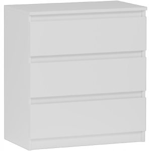 Komoda 70cm 3 szuflady szafka FRAMIRE R-3 biała 803233 Komoda 70cm 3 szuflady szafka FRAMIRE R-3 biała 803233