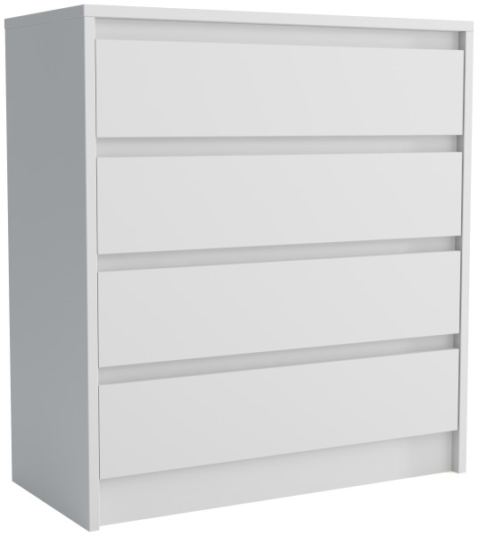 Komoda 75 cm z szufladami biała ARTEGO 786055