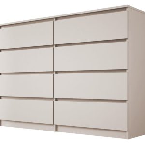 Komoda, 8 szuflad, kaszmir, 139 x 102 x 39 cm 637128 Komoda, 8 szuflad, kaszmir, 139 x 102 x 39 cm 637128