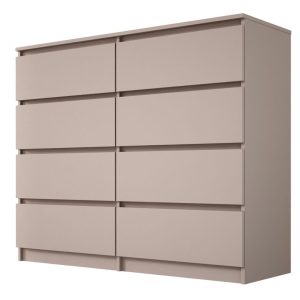 Komoda, 8 szuflad, toffi, 120 x 102 x 39 cm 637129 Komoda, 8 szuflad, toffi, 120 x 102 x 39 cm 637129