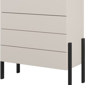 Komoda 80 cm z szufladami do sypialni kaszmir JUKON 754552