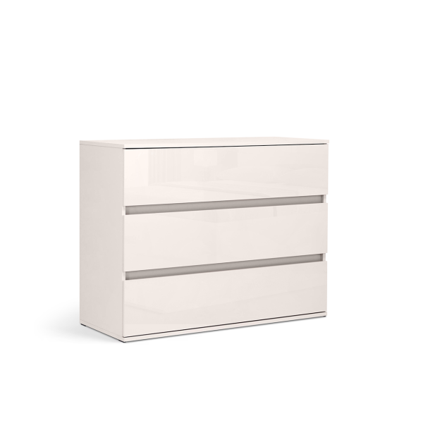 Komoda 85x110 3 szuflady kaszmir połysk 755760