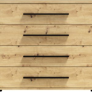 Komoda 98 cm z szufladami MAXIDO dąb artisan 787559 Komoda 98 cm z szufladami MAXIDO dąb artisan 787559