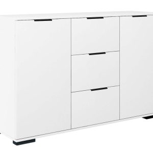 Komoda Abs 120 K3 Białe/K 120X35X75 Cm 940155 Komoda Abs 120 K3 Białe/K 120X35X75 Cm 940155